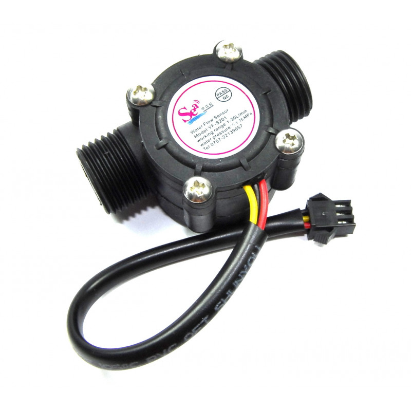 1/2" PT eau Capteur de débit Interrupteur Contrôle mètres Flowmeter 1.5-30 e6d4