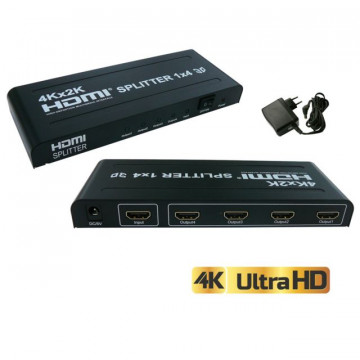 Splitter HDMI 4 Ports 4K...
