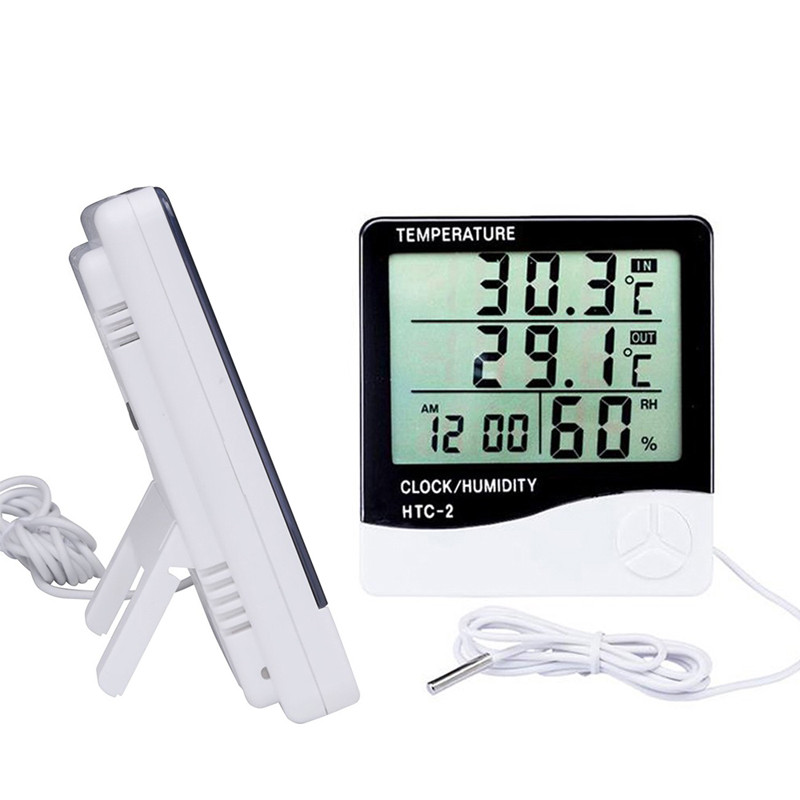 Thermomètre hygromètre 2 en 1 électronique