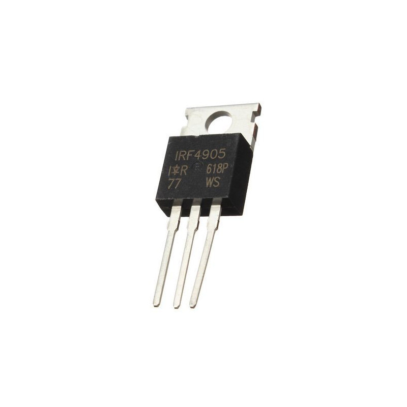 Be In Your Mind 10Pcs IRF4905 MOSFET Transistor TO-220 P-Channel Feld Effect Transistor 74A 55V Campo Effetto Tubi Raddrizzatore Canale P 2.54mm