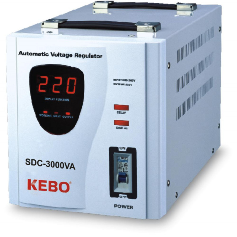 Stabilisateur de Tension KEBO - SDR 3000VA
