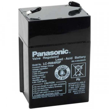 Batterie Panasonic 6V 4.5Ah
