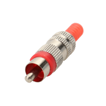 Fiche RCA Mâle Métallique