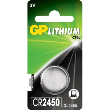 Pile GP 2450 3v BP1 Lithium