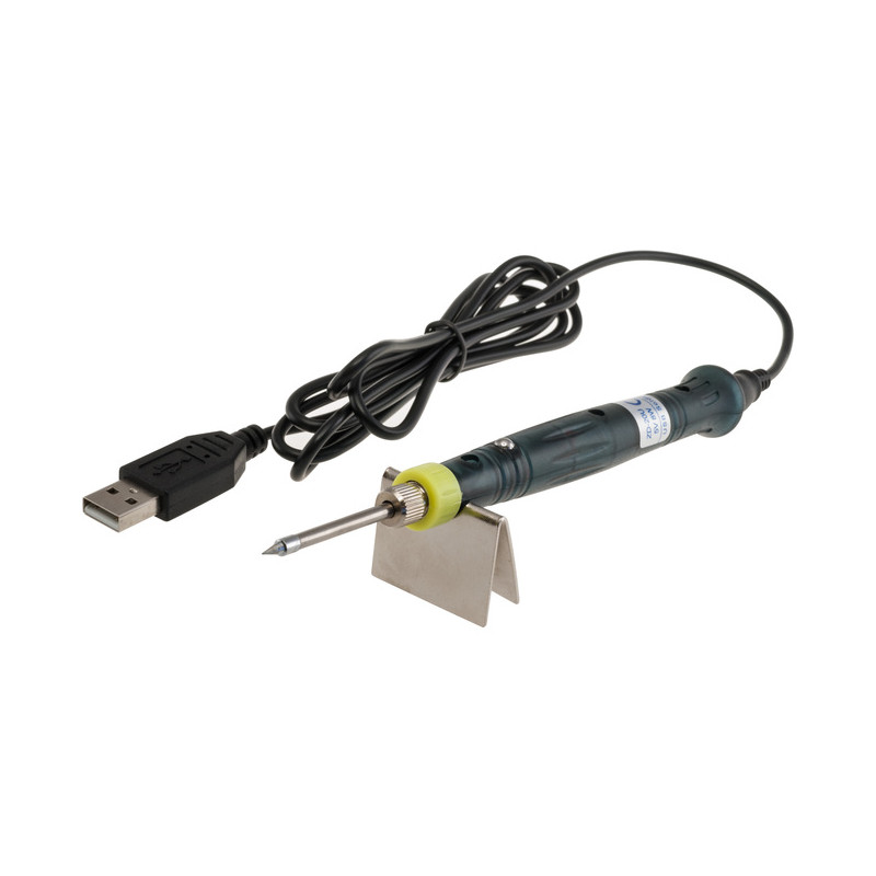 Kit de fer à souder USB 5V 8W Mini pistolet à fer à souder électrique  température réglable avec support à souder et fil