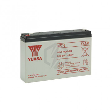 Batterie YUASA 6V 7Ah