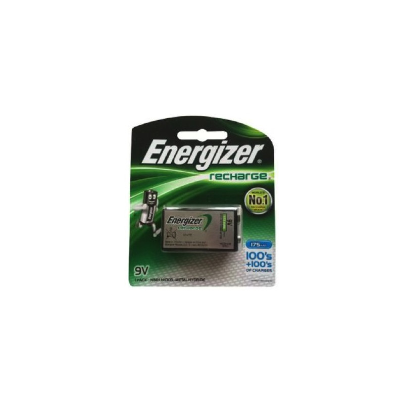 🇹🇳 Pile rechargeable 9V 175mAh ENERGIZER 🇹🇳 Meilleure prix tn