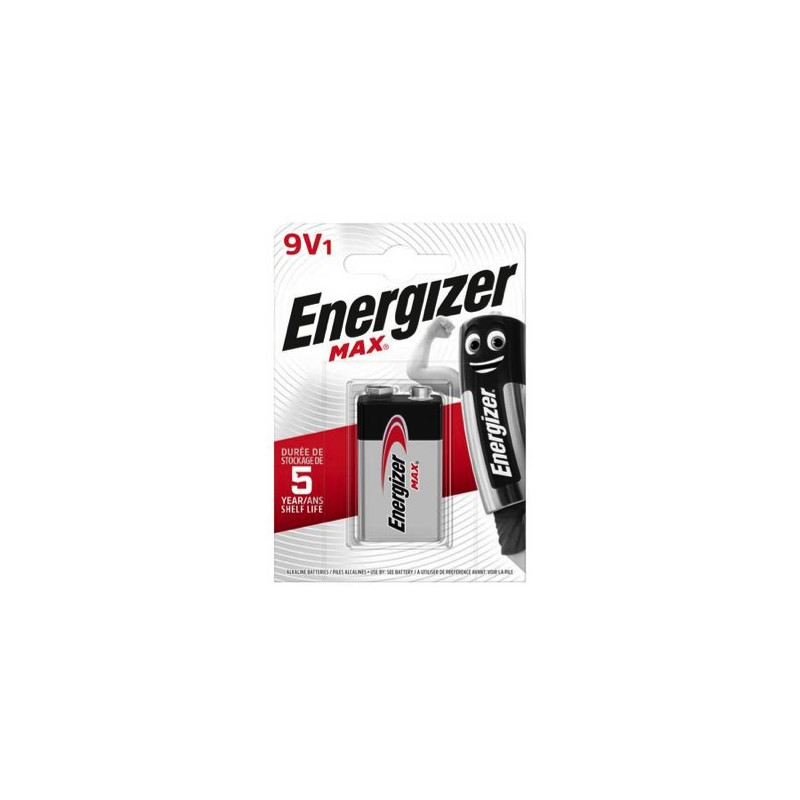 Energizer Max 9V (par 1) - Pile & chargeur - LDLC